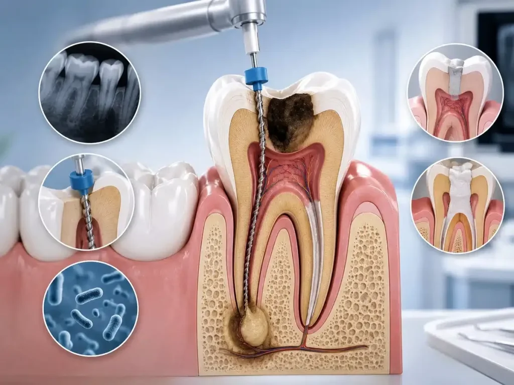 عصب کشی دندان- مطب نیک سعادت آباد